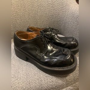 GBX Platform Shoes, Size 44, Faux Leather Finish
